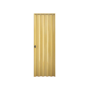 Porta Sanfonada 72cm x 2,10m Natural PVC Plasbil